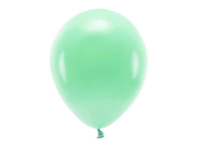 Balony Eco 30cm pastel zieleń miętowa 10 sztuk