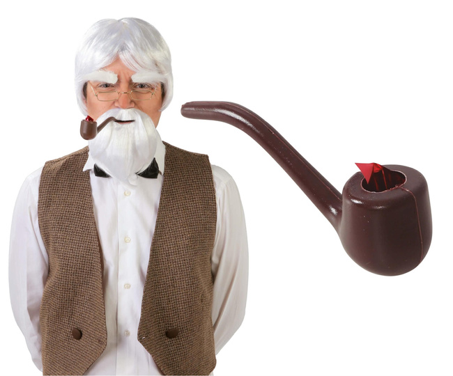 Sztuczna fajka, brązowa