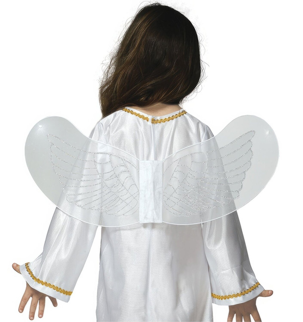 Kostium dziecięcy "Aniołek" sukienka, skrzydełka