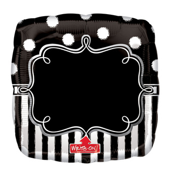 Balon foliowy 32'"Personalizowany kredowy + pisak