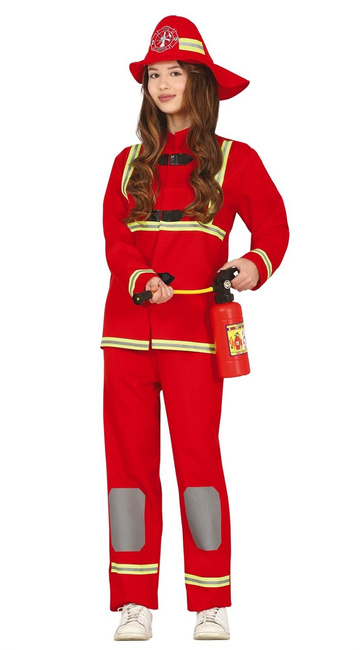 Kostium "Strażak" czerwony