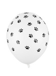Balon 14" nadruk Słodki Kotek - Łapki 1 sztuka