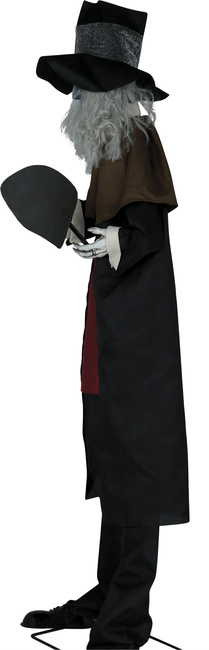 Halloweenowa dekoracja ogrodu interaktywny GRABARZ 230cm