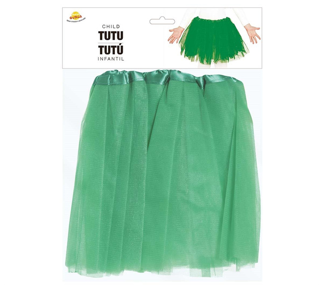 Halka dziecięca TUTU zielona ciemna