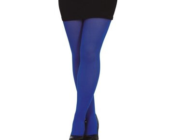 Rajstopy gładkie - niebieskie (granat)