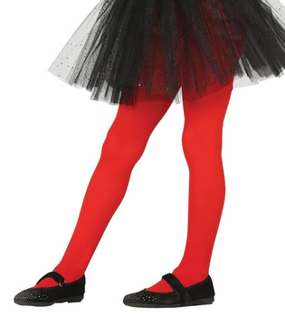 Rajstopy dziecięce - czerwone 5-9 lat