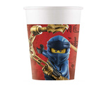 Lego Ninjago - Kubeczki papierowe 200ml 8 sztuk