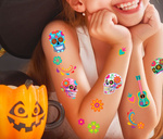 Tatuaże zmywalne - Day of Dead, kolorowe czaszki