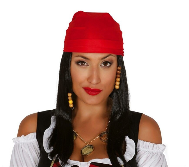 Peruka Piratka z chustą