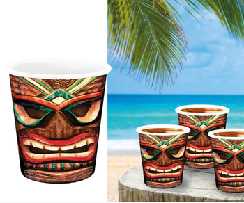 Hawaje - Kieliszki do wódki TIKI 3 sztuki