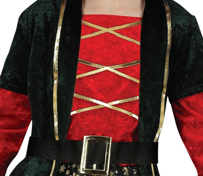 Kostium dziecięcy "Elf - Pomocnica Mikołaja"