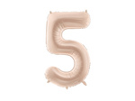 Balon foliowy 28" beżowy numer 5