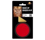 Farbka do twarzy 9g z gąbką - czerwona