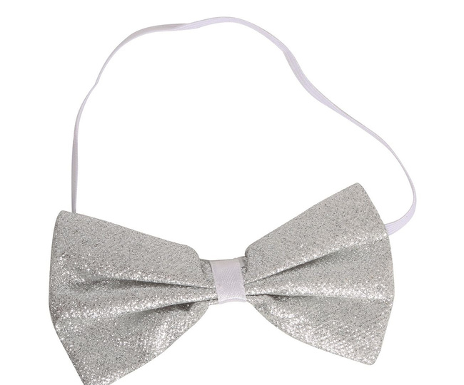 Muszka sylwestrowa mieniąca - srebrna