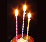 Świeczki urodzinowe Party 24 sztuki