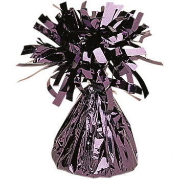 Ciężarek do balonów foliowy 170g - czarny