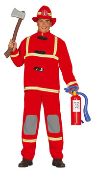Kostium "Strażak" czerwony
