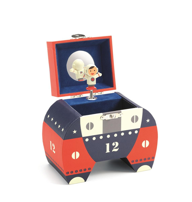 Szkatułka z pozytywką - Astronauta