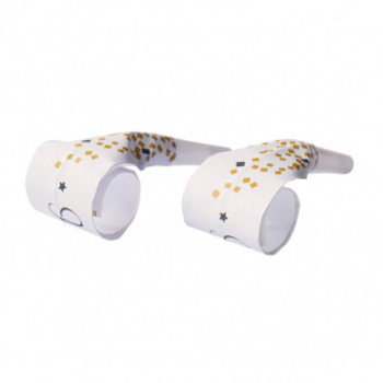 Noworoczny Bal - trąbki rozwijane Cheers 4 sztuki