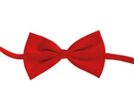 Muszka satynowa - czerwona