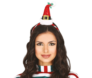 Opaska - Czapeczka Mikołajowej