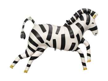 Balon foliowy 36" ZOO - Zebra
