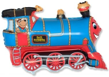Balon foliowy 24" Pociąg - lokomotywa
