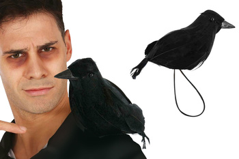 Sztuczny ptak na ramię z gumką