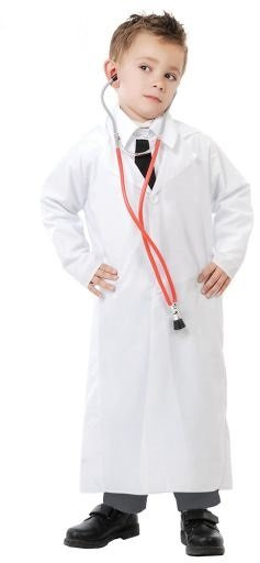 Kostium dziecięcy "Doktor" biały kitel
