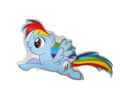 Balon foliowy 30" Konik Pony - Rainbow Dash
