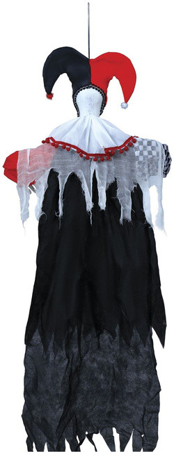 Wiszący klaun 120cm (interaktywny)