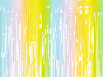 Kurtyna dekoracyjna - kolorowa