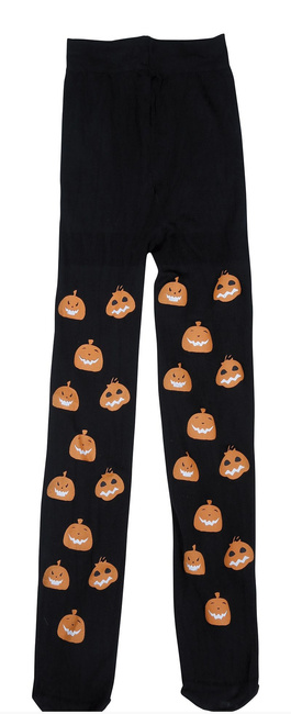 Rajstopy dziecięce czarne w dynie 3-6 lat