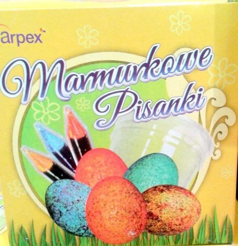 Pisanki - Marmurkowe Pisanki 11,5x9x9cm