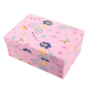 Pudełko ozdobne prostokątne 11101877 - Różowe urodziny