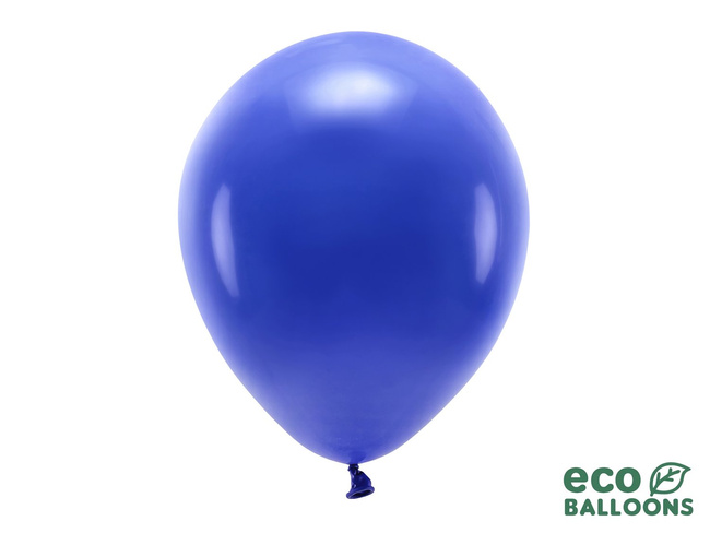 Balony Eco 30cm pastel granatowe 10 sztuk