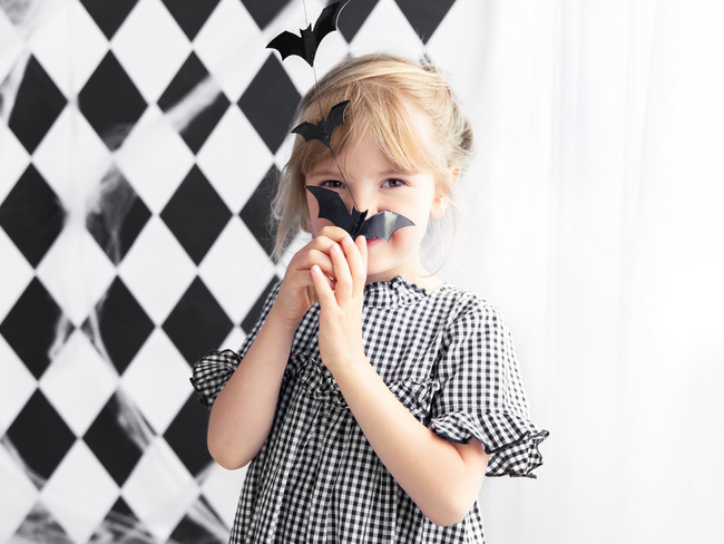 Dekoracja pionowa - Nietoperze czarne 150cm