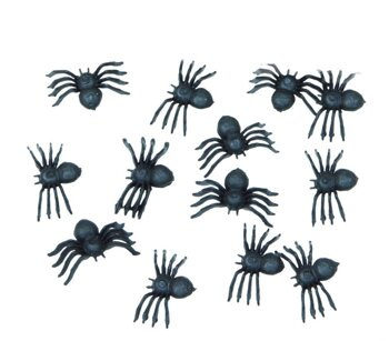 Konfetti  "Pająki" plastikowe 70 sztuk