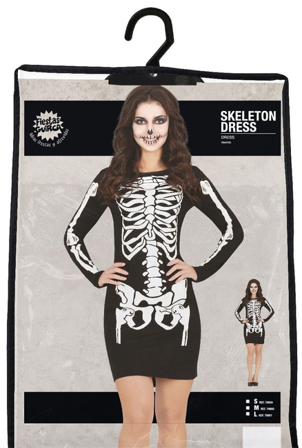 Kostium "Szkieletka" sukienka