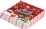 Świąteczne - Serwetki Merry Christmas 33cm 20 sztuk
