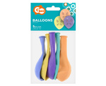  Balony nadruk 12" Króliczki mix 5 sztuk