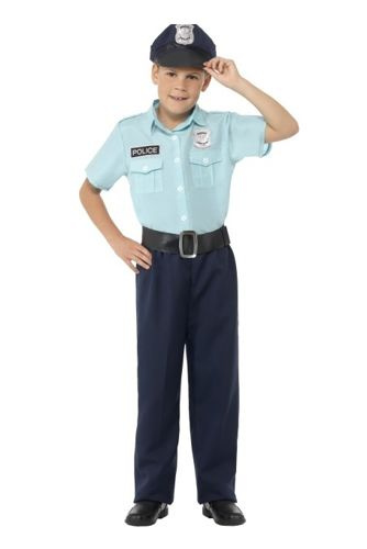 Kostium dziecięcy Policjant błękitny