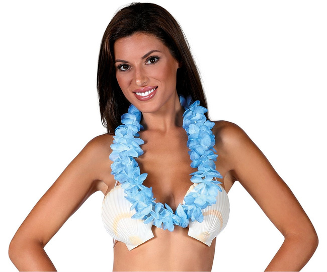 Naszyjnik Hawajski - dwukolorowy