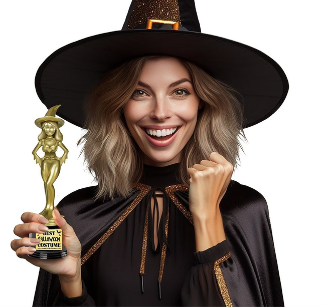 Statuetka Wiedźma "Best Costume" 22cm