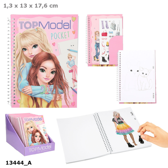 Top Model Szkicownik podręczny Louise i Lexy