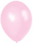 Balony Bel 14" metalik różowy PINK 100 szt.