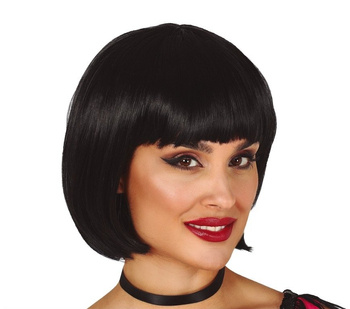 Peruka klasyczna Babe czarna