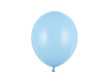 Balony Bel 12" pastel błękitne BABY BLUE 10 sztuk