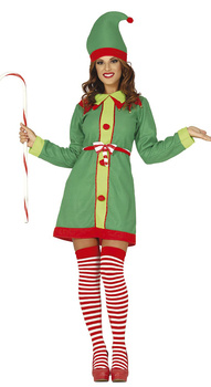 Kostium "Elf cukrowa" sukienka + czapka