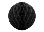 Rozeta honeycomb kula 20cm czarna